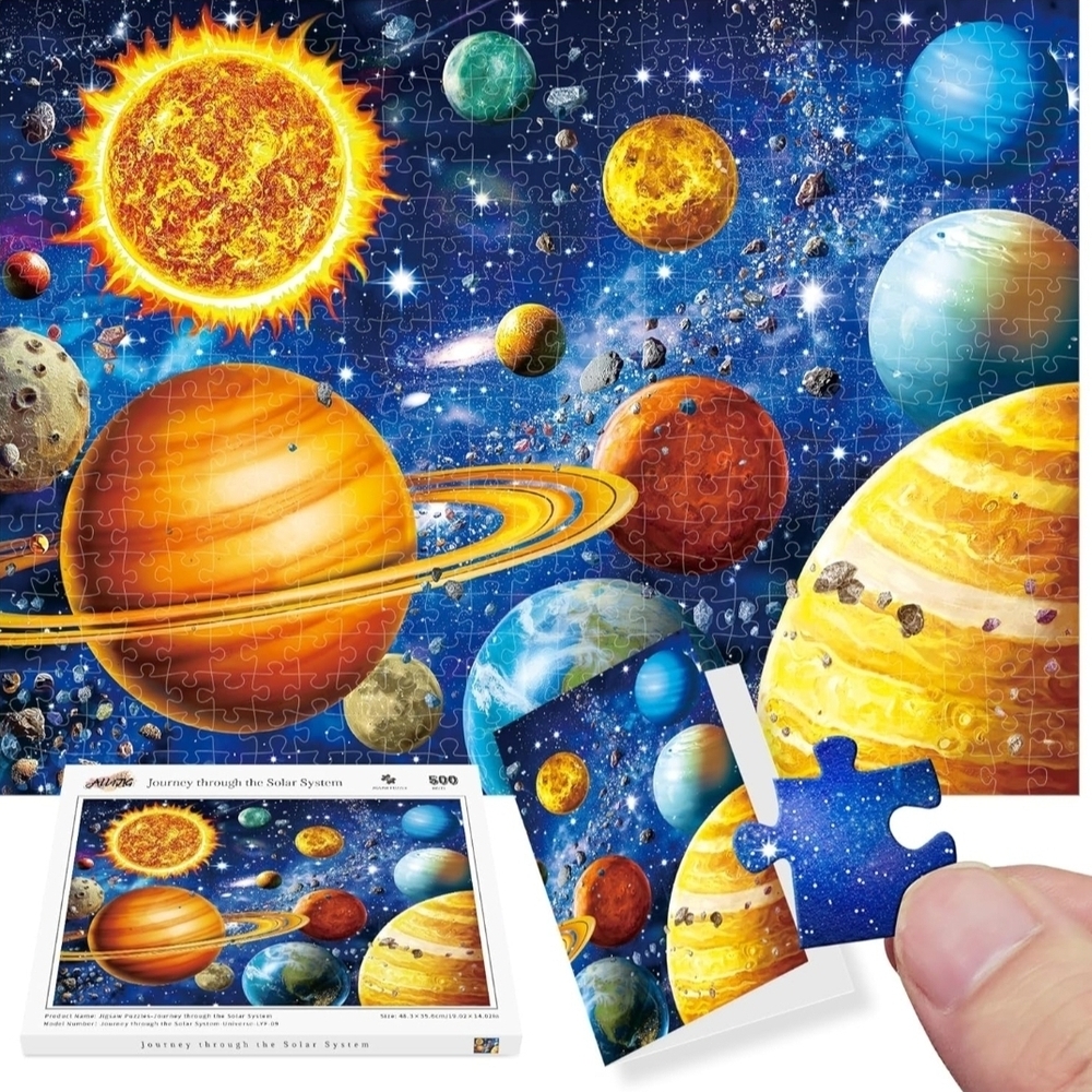 Journey Through The Solar System Puzzle 500 Pieces - Picture 4 of 7